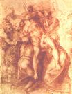 Michelangelo - Study to 'Pieta'