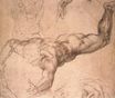 Michelangelo - Study for 'The Last Judgement' 1537