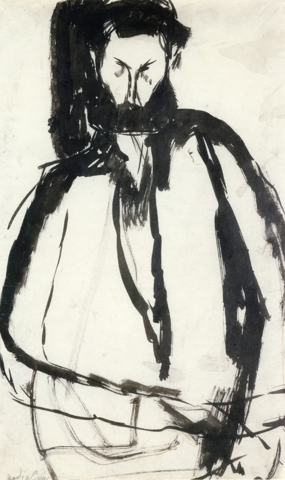 Amedeo Modigliani - Bearded Man 1905
