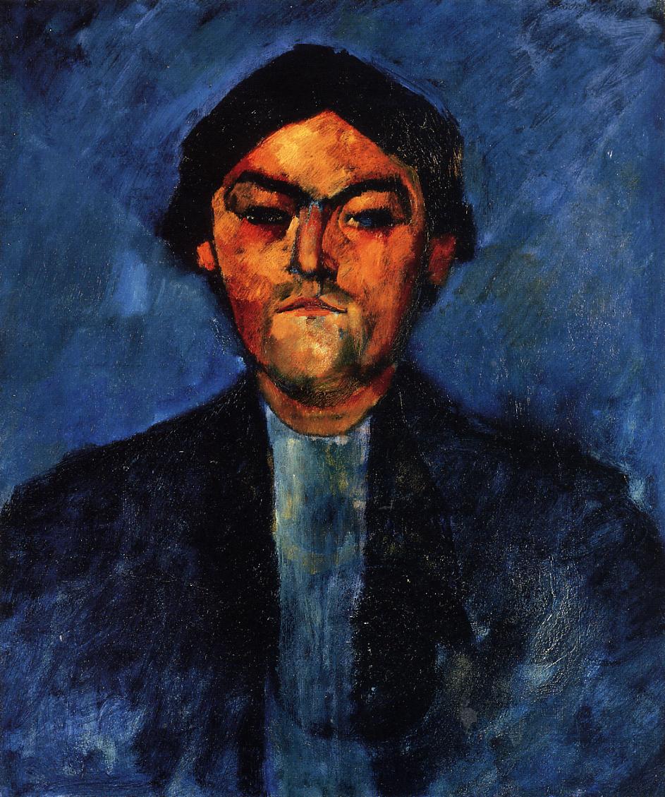 Amedeo Modigliani - The Typographer. Pedro 1909