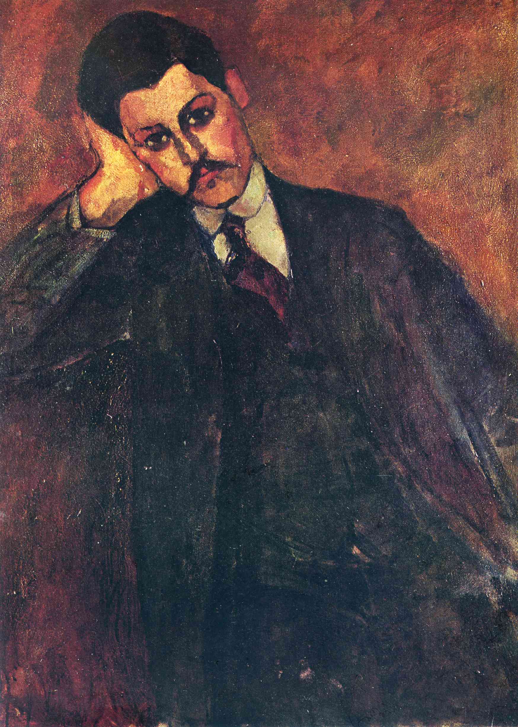 Amedeo Modigliani - Portrait of Jean Alexandre 1909