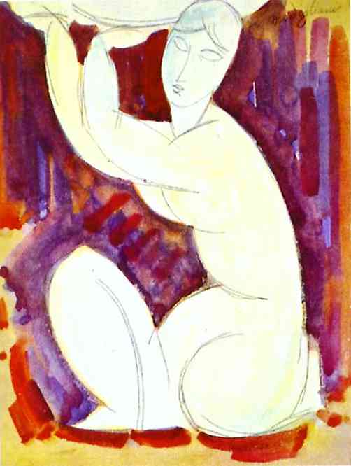 Amedeo Modigliani - Caryatid 1913