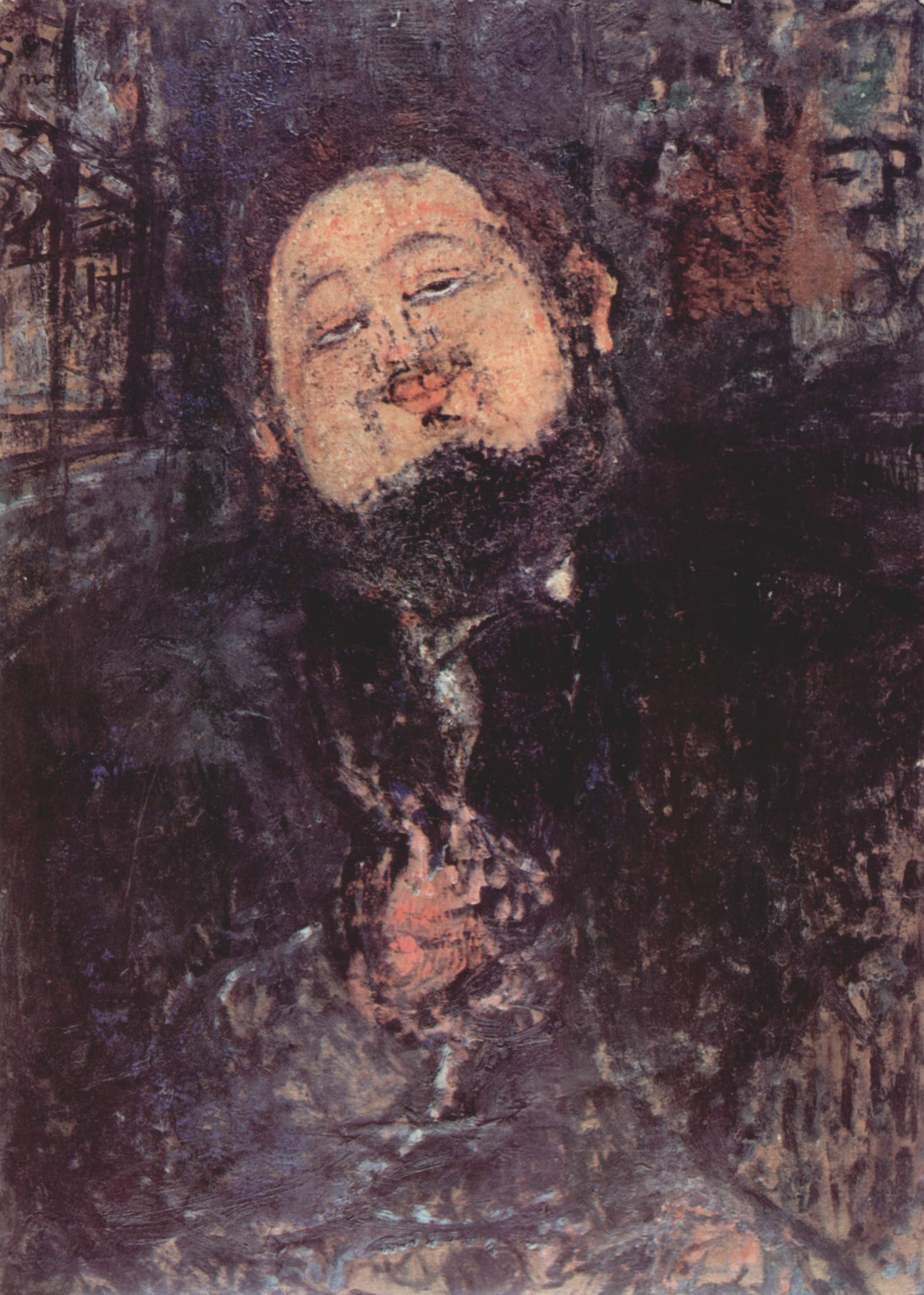 Amedeo Modigliani - Portrait of Diego Rivera 1914