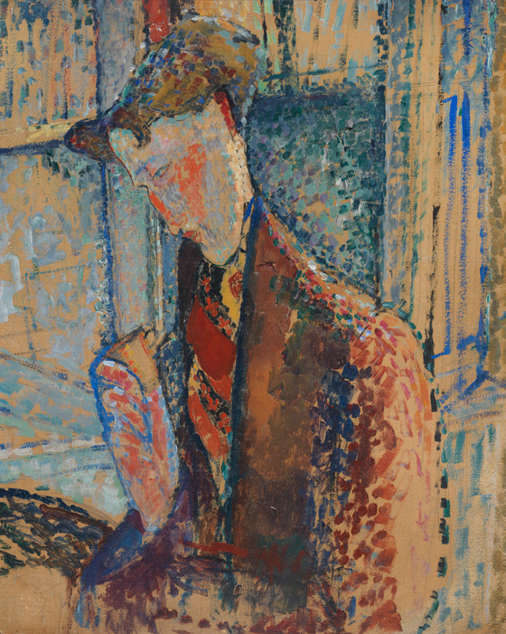 Amedeo Modigliani - Portrait of Frank Burty Haviland 1914