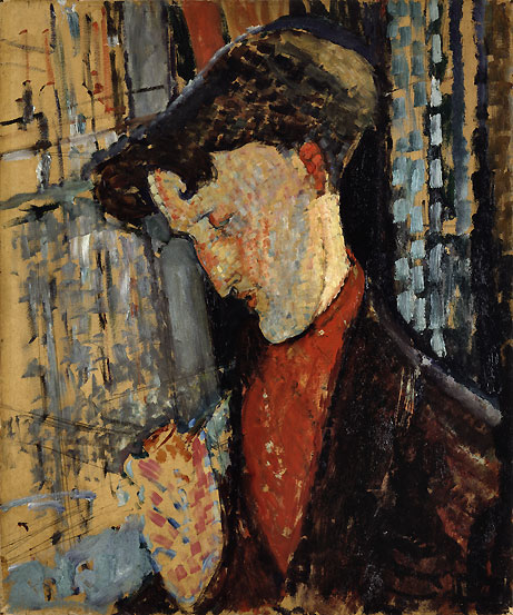 Amedeo Modigliani - Portrait of Frank Haviland Burty 1914