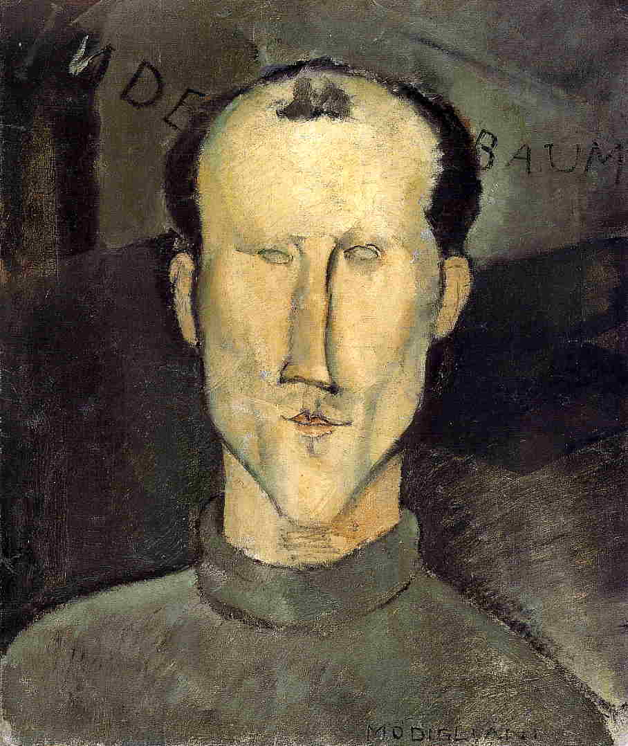 Amedeo Modigliani - Leon Indenbaum 1915