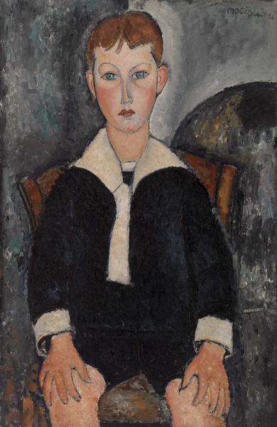 Amedeo Modigliani - Portrait of o boy 1917