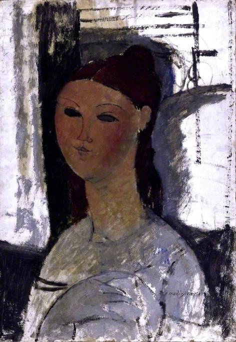 Amedeo Modigliani - Portrait of a Young Woman, Seated 1915