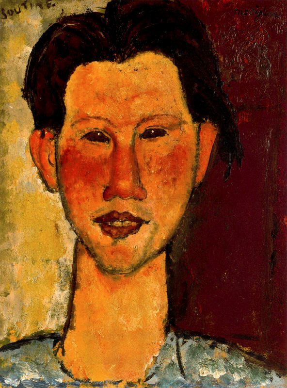 Amedeo Modigliani - Portrait of Chaim Soutine 1915