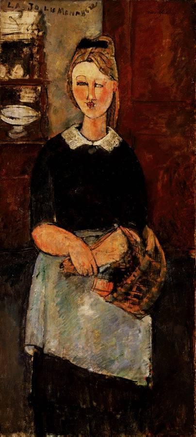 Amedeo Modigliani - The Pretty Housewife 1915