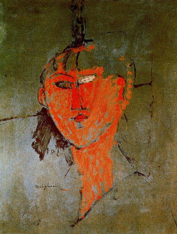 Amedeo Modigliani - The Red Head 1915