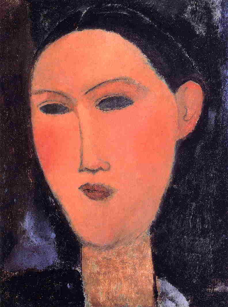 Amedeo Modigliani - Woman's Head 1915