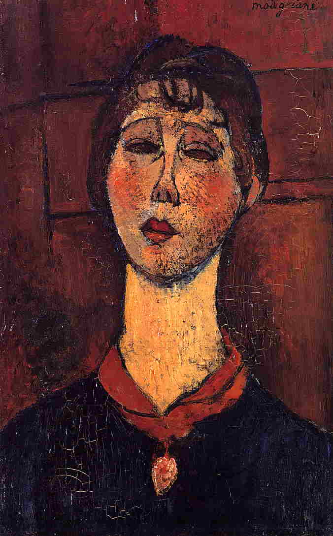 Amedeo Modigliani - Madame Dorival 1916