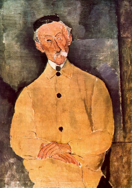 Amedeo Modigliani - Monsieur Lepoutre 1916