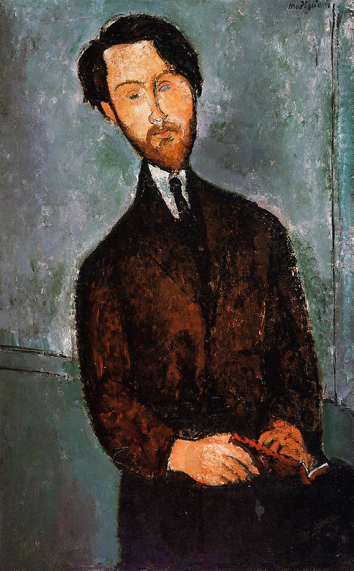 Amedeo Modigliani - Portrait of Leopold Zborowski 1916