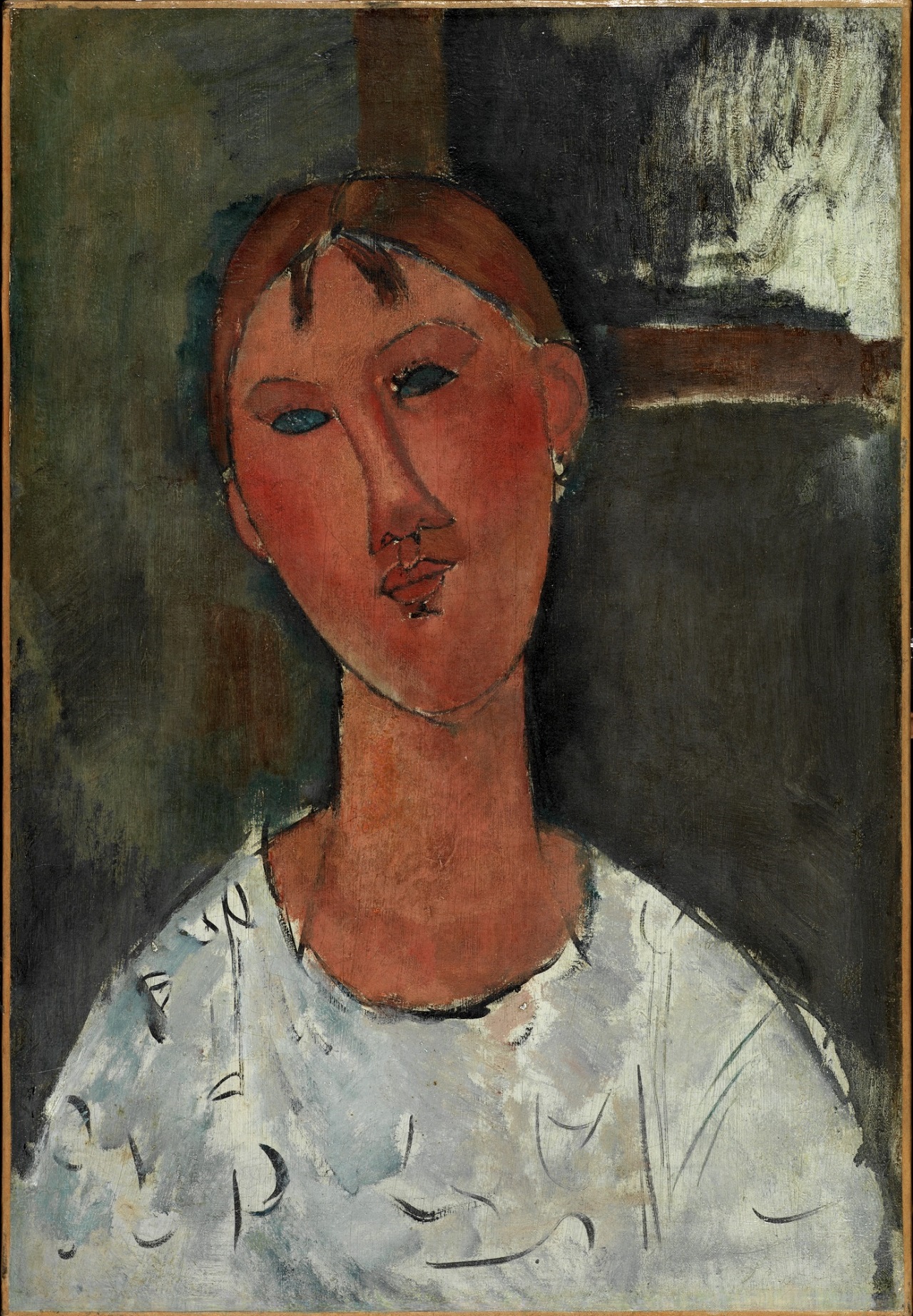 Amedeo Modigliani - Fillette à la blouse blanche 1915