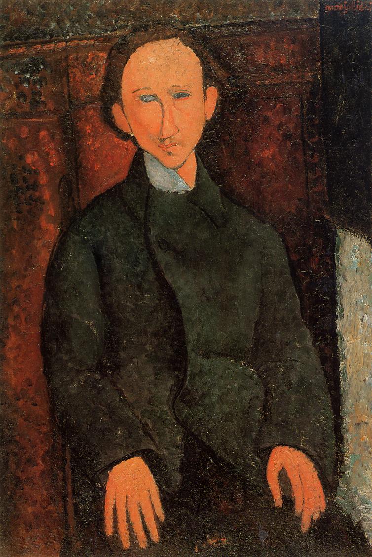Amedeo Modigliani - Portrait of Pinchus Kremenge 1916