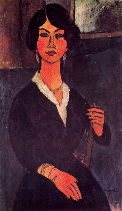 Amedeo Modigliani - Seated Algerian Almaiisa 1916