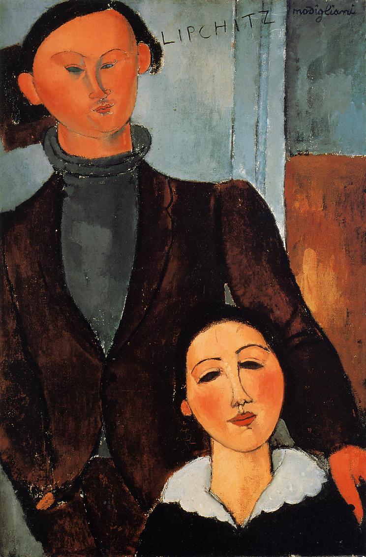 Amedeo Modigliani - Jacques and Berthe Lipchitz 1917