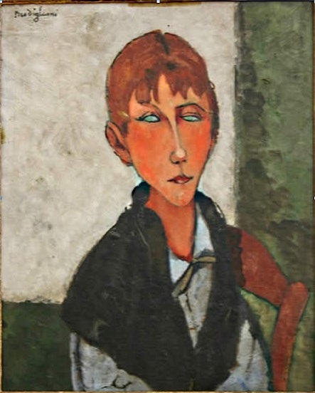 Amedeo Modigliani - La Patronne 1917