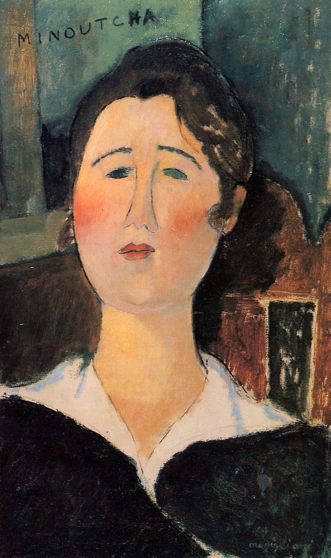 Amedeo Modigliani - Minoutcha 1917