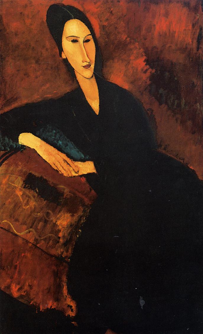 Amedeo Modigliani - Portrait of Anna Zborowska 1917