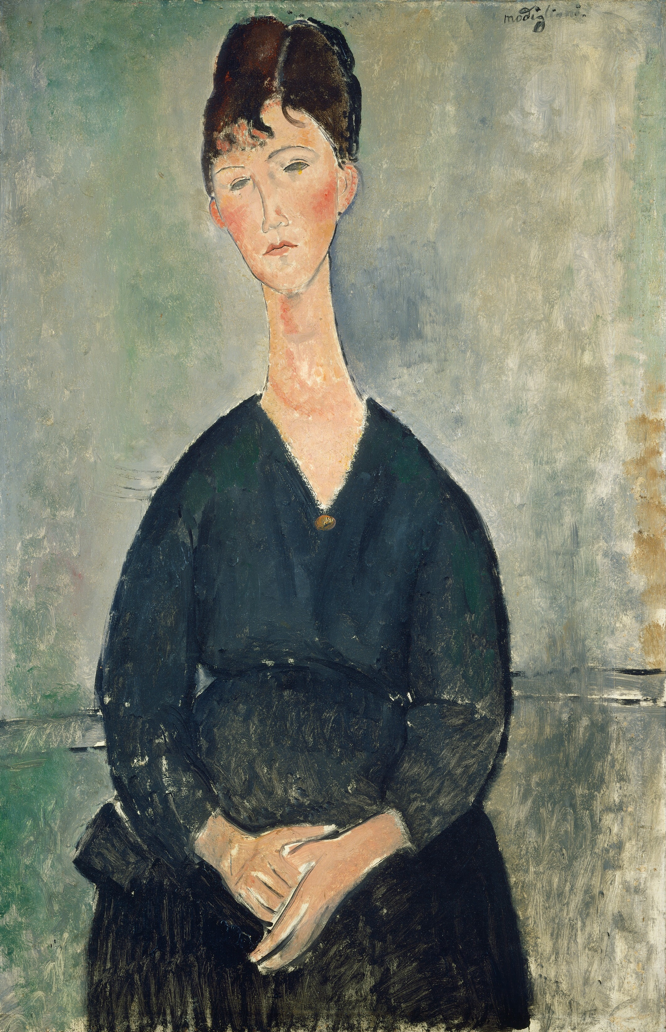 Amedeo Modigliani - Cafe Singer 1917
