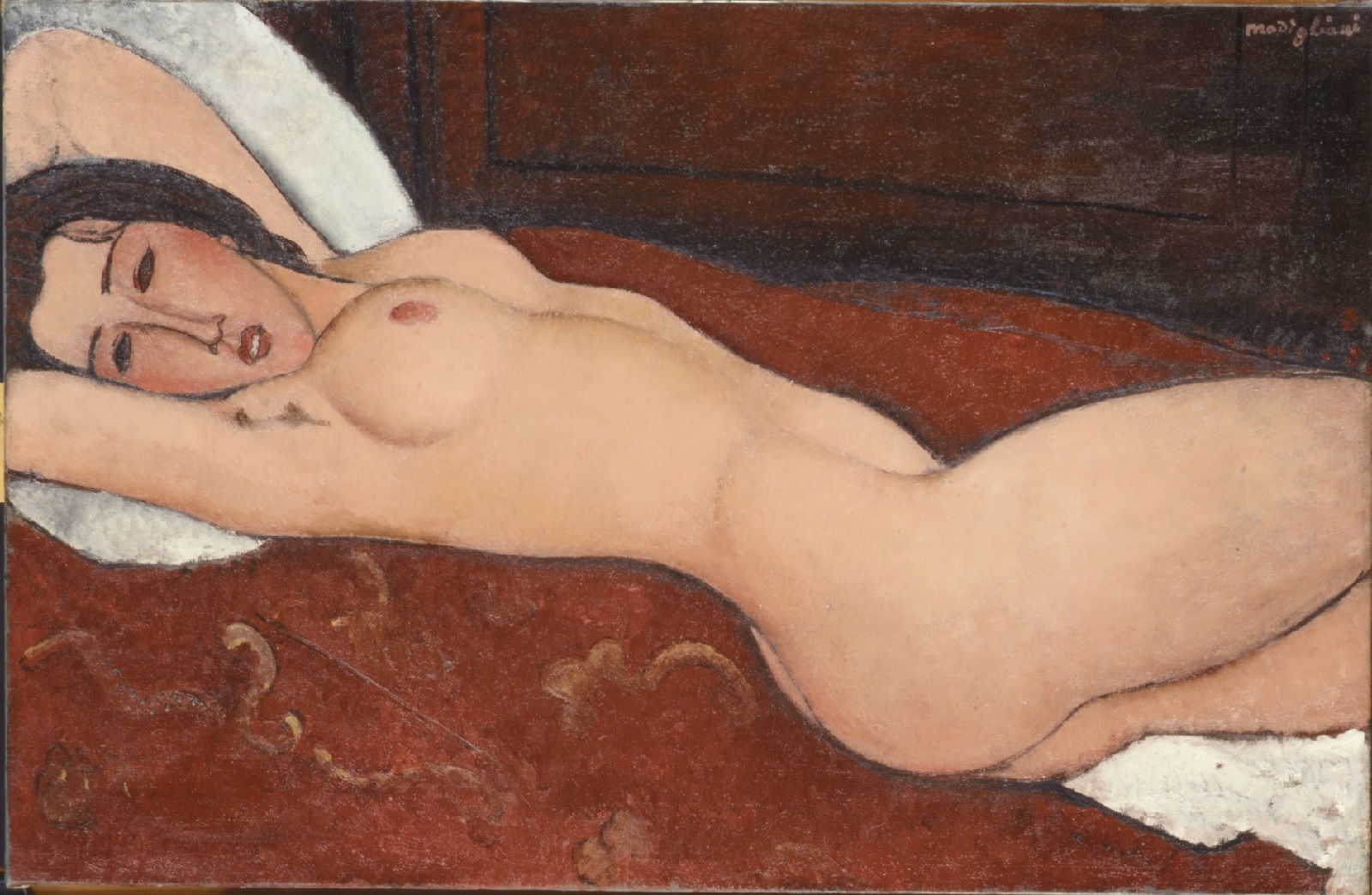 Amedeo Modigliani - Reclining nude 1917