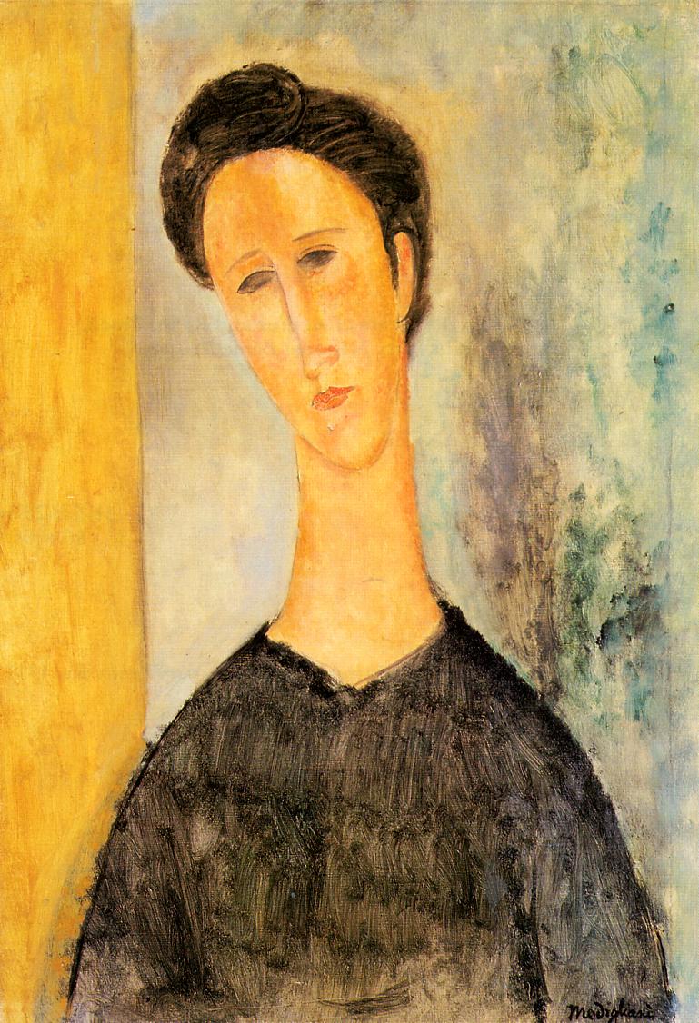 Amedeo Modigliani - Portrait of a Woman 1918