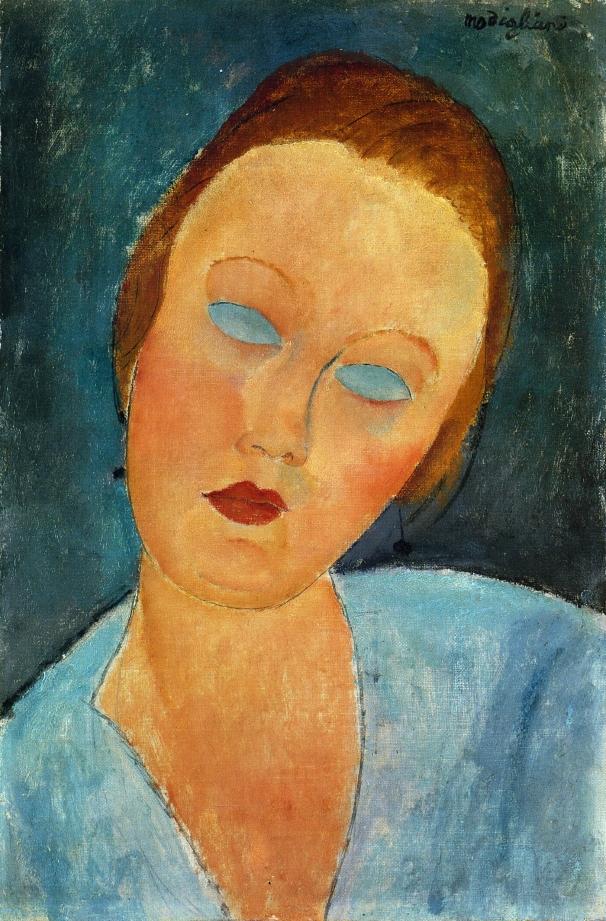 Amedeo Modigliani - Portrait of Madame Survage 1918