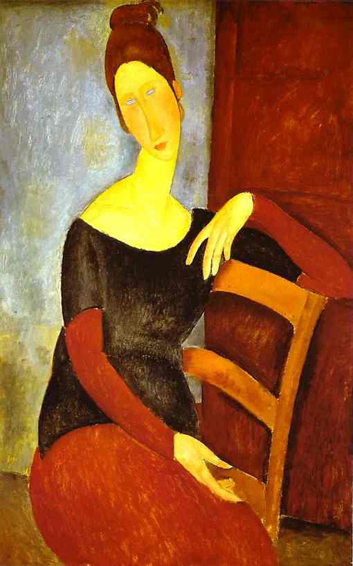 Amedeo Modigliani - The Artist's Wife 1918