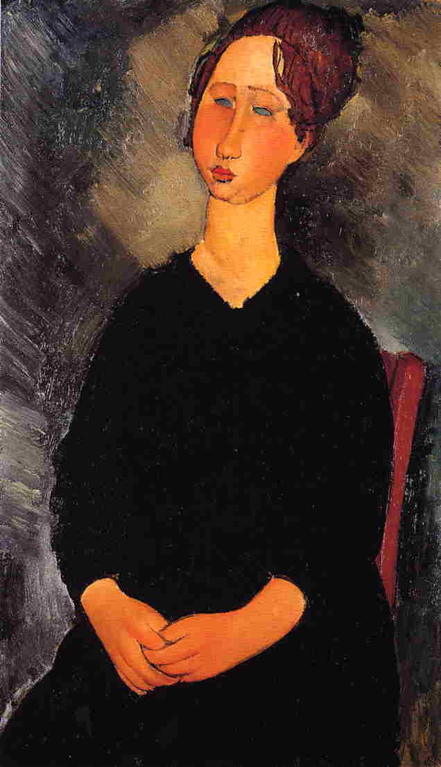 Amedeo Modigliani - Little Serving Woman 1919