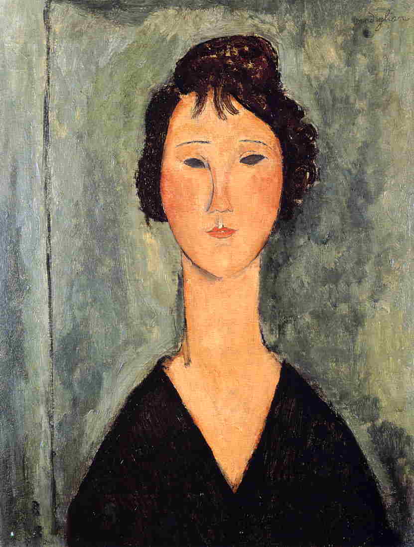 Amedeo Modigliani - Portrait of a Woman 1919