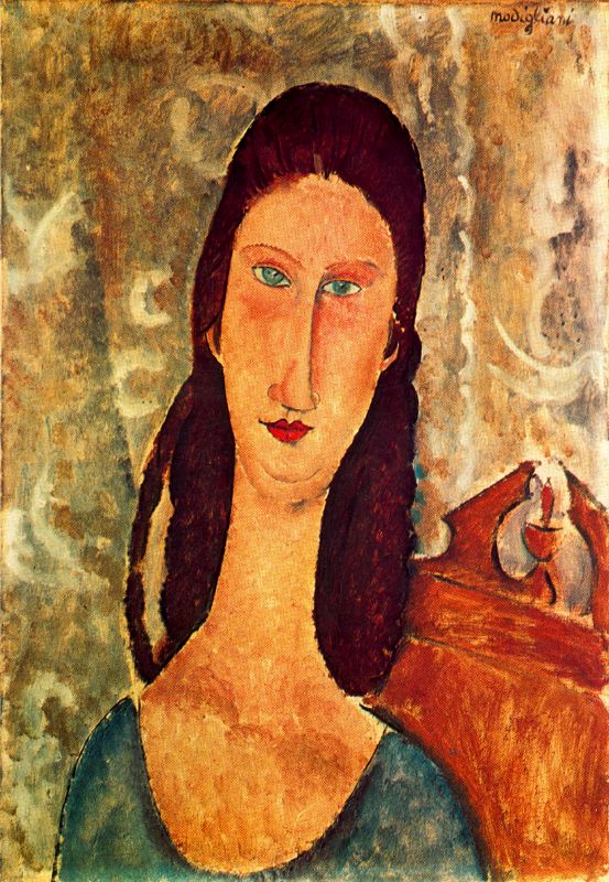 Amedeo Modigliani - Portrait of Jeanne Hebuterne 1919