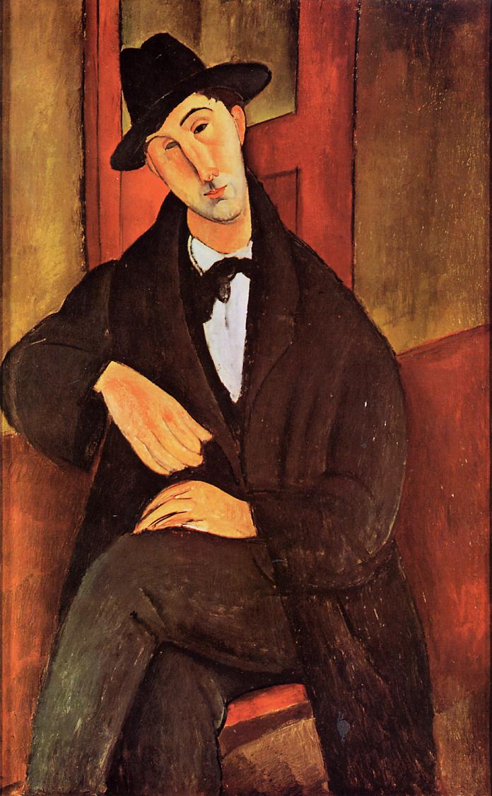 Amedeo Modigliani - Portrait of Mario Varvogli 1919