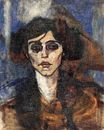 Amedeo Modigliani - Portrait of Maude Abrantes Hecht Museum 1907