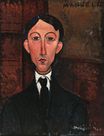 Amedeo Modigliani - Bust of Manuel Humbert 1910-1912