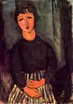 Amedeo Modigliani - A young girl 1916