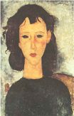 Amedeo Modigliani - Portrait of a Girl 1917