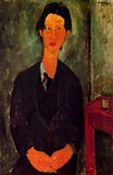Amedeo Modigliani - Portrait of Chaim Soutine 1917