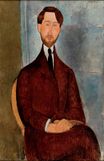 Amedeo Modigliani - Portrait of Leopold Zborowski 1917