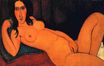 Amedeo Modigliani - Reclining nude 1917