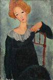Amedeo Modigliani - Woman with red hair 1917