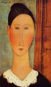 Amedeo Modigliani - Head of a Girl 1918