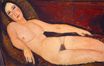 Amedeo Modigliani - Nude on a Divan 1918