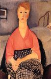 Amedeo Modigliani - Pink Blouse 1919