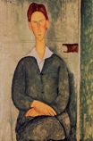 Amedeo Modigliani - Red-haired young man 1919