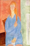 Amedeo Modigliani - Girl in Blue 1919