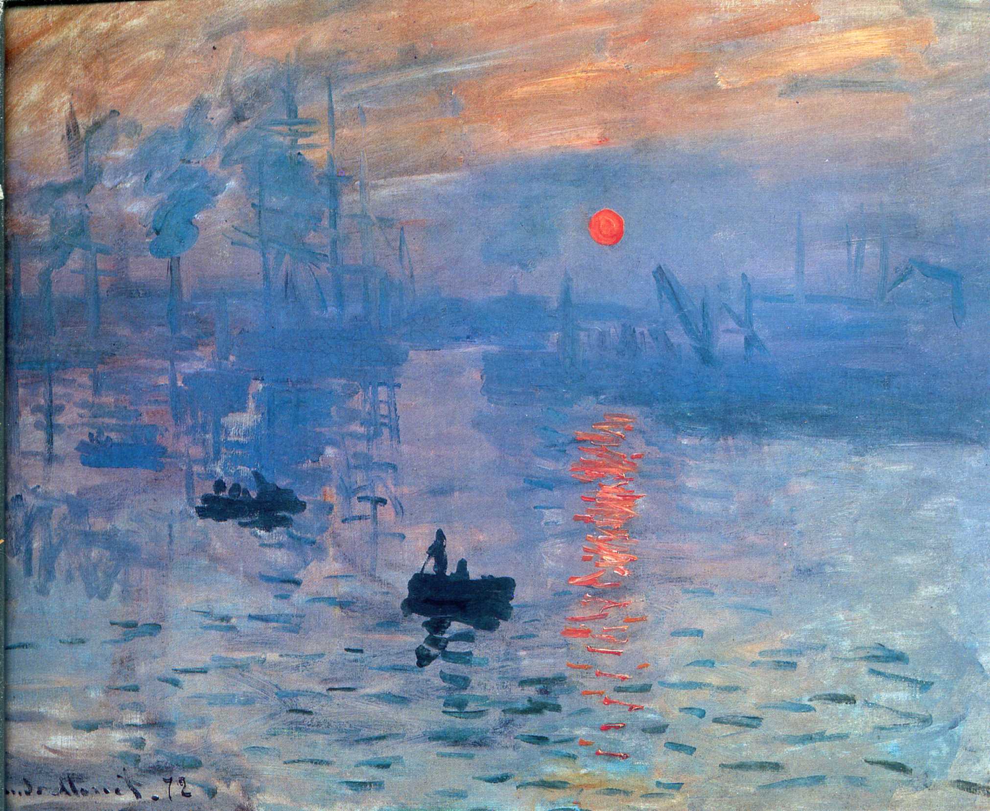 Claude Monet - Impression, sunrise 1873
