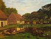 Claude Monet - A Farmyard in Normandy 1863